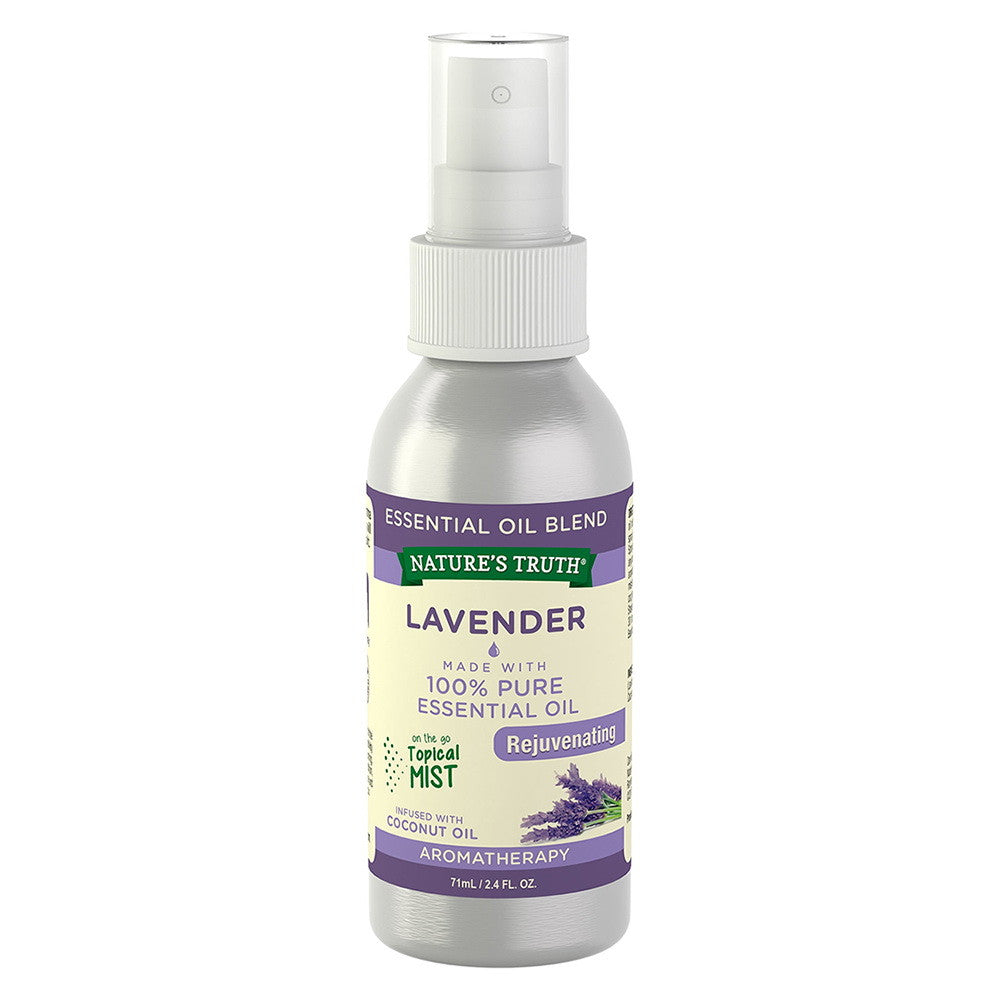 Natures Truth Lavender Rejuvenating Tropical Mist Spray, 2.4 Oz
